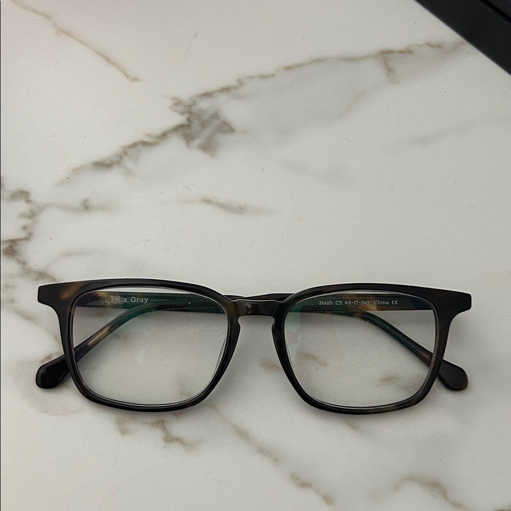 Felix Gray Blue Light Blocking Tortoise Glasses